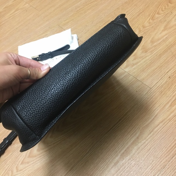 Michael kors black leather hobo purse bag - Picture 3 of 12